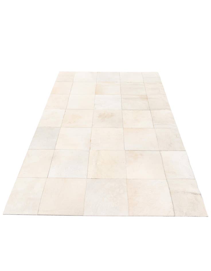 Detail image of 4' 3 x 6' 4 Cowhide Stocks Rug