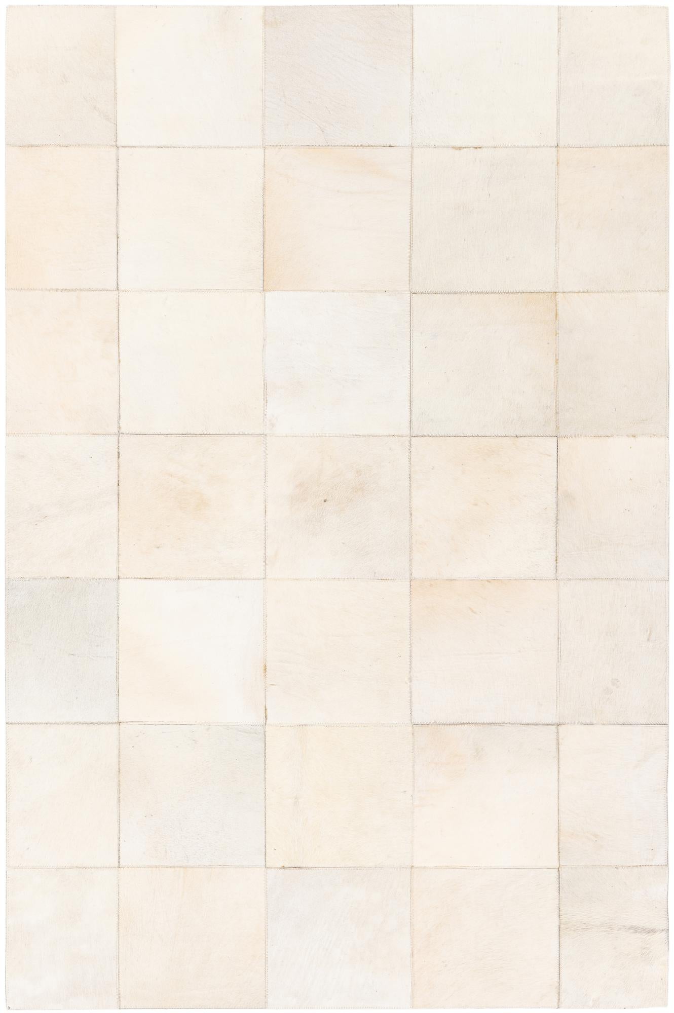 4' 3 x 6' 4 Cowhide Stocks Rug