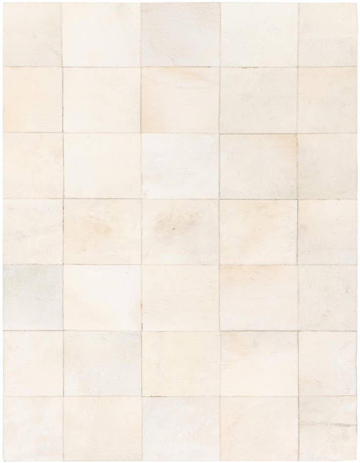 Detail image of 4' 3 x 6' 4 Cowhide Stocks Rug