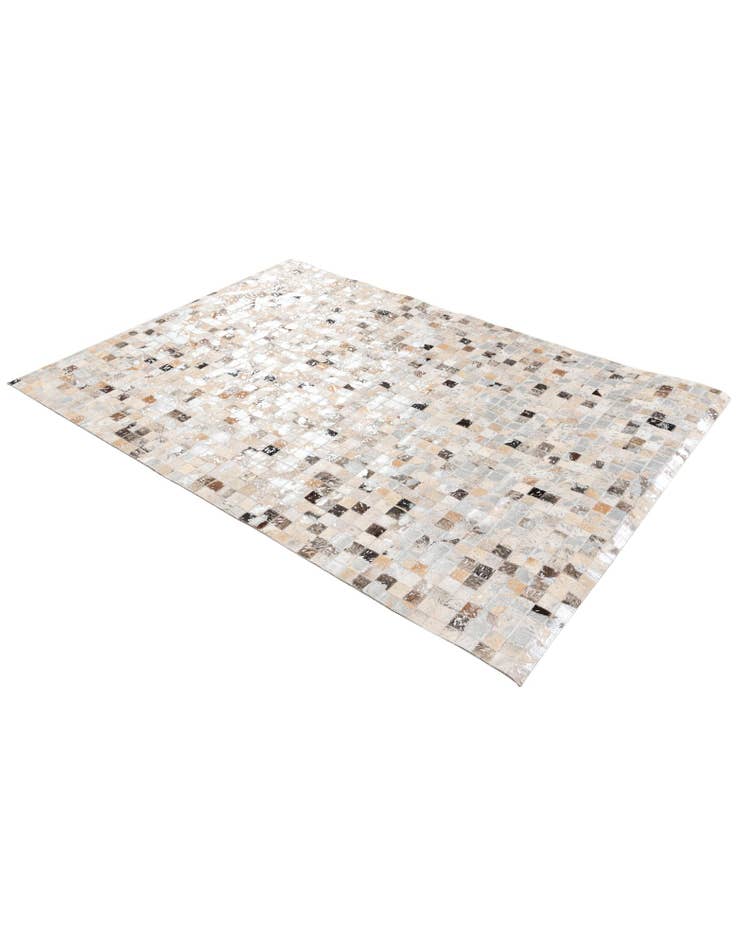 Detail image of 4' x 5' 7 Cowhide Stocks Rug
