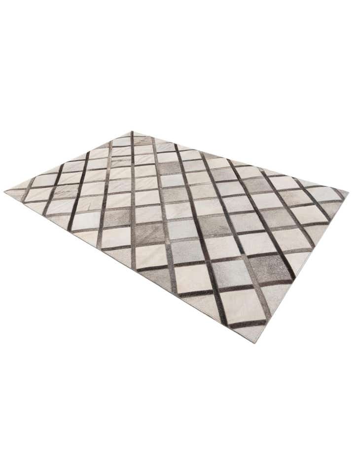 4' 1 x 6' 1 Cowhide Stocks Rug