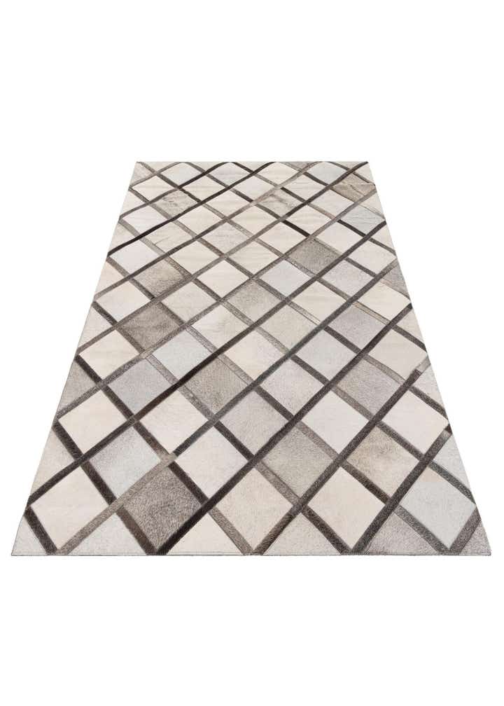 4' 1 x 6' 1 Cowhide Stocks Rug
