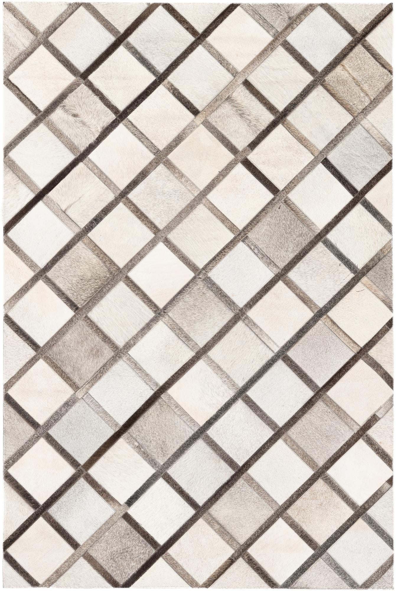 4' 1 x 6' 1 Cowhide Stocks Rug