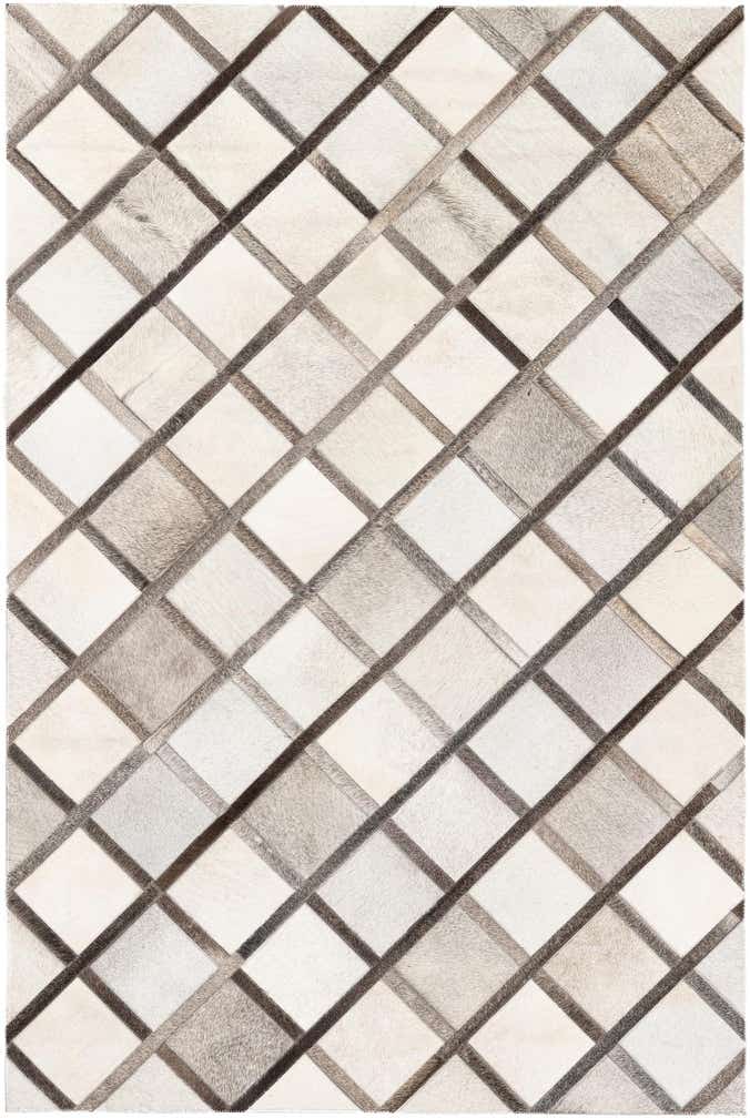 4' 1 x 6' 1 Cowhide Stocks Rug