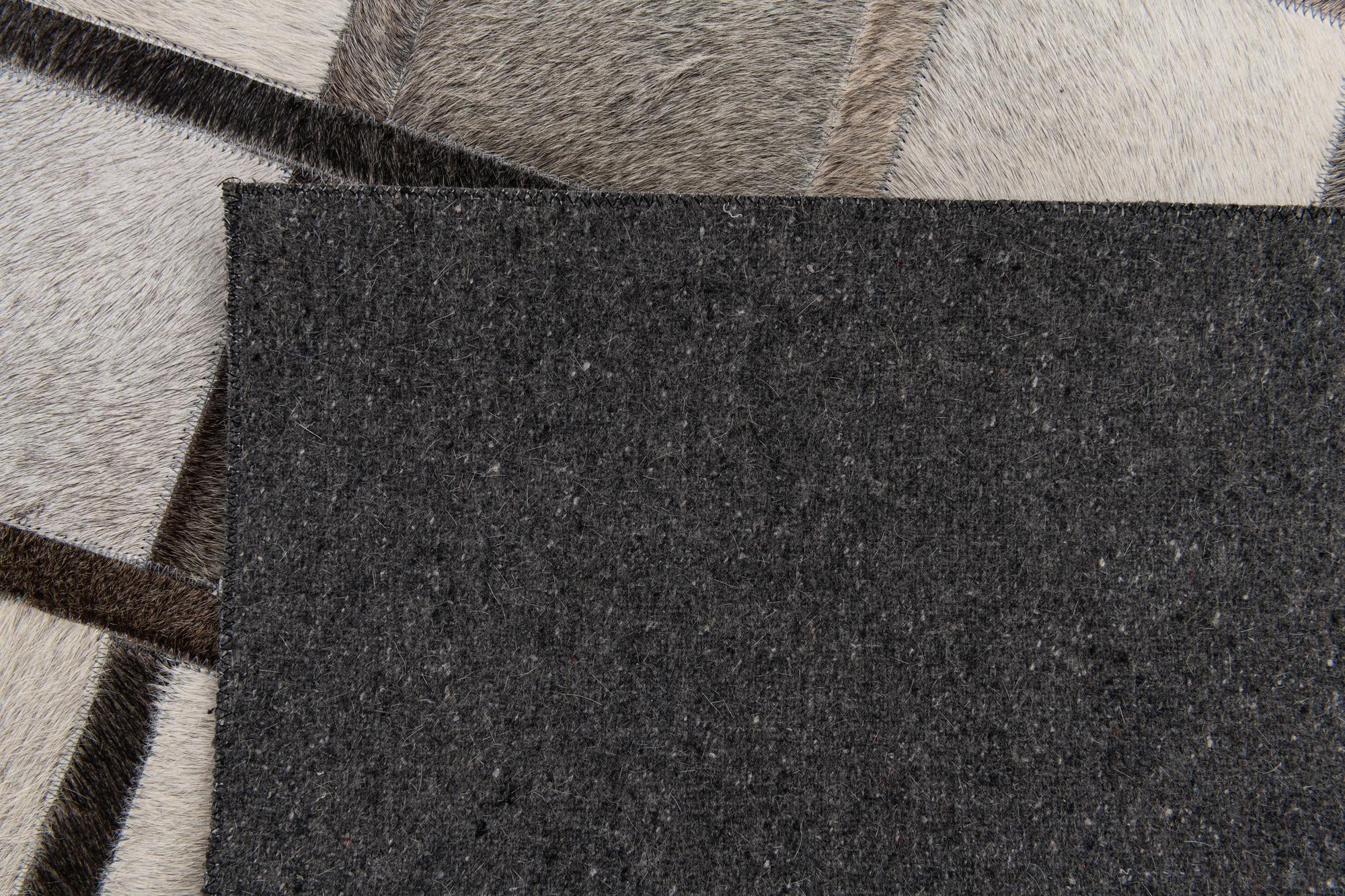 4' 1 x 6' 3 Cowhide Stocks Rug