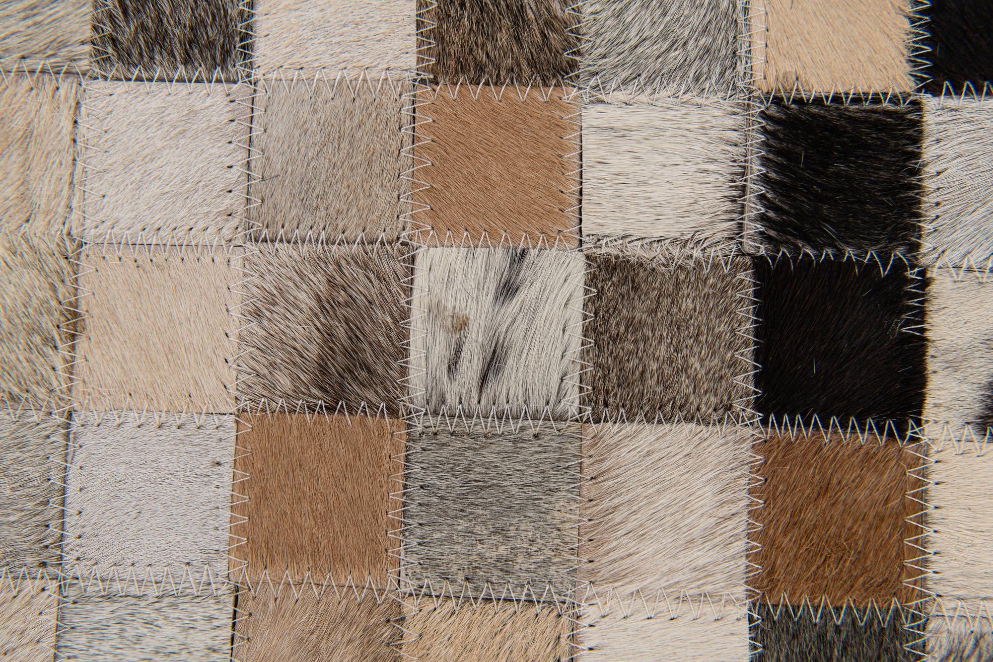 4' 1 x 5' 9 Cowhide Stocks Rug