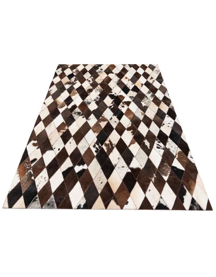 4' x 5' 11 Cowhide Stocks Rug