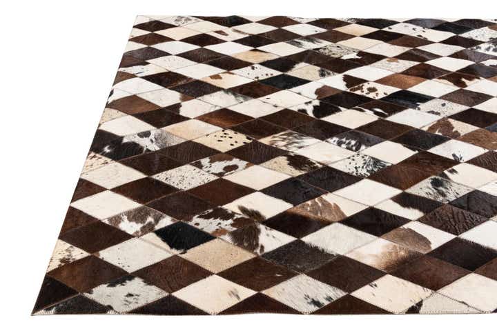 4' x 5' 11 Cowhide Stocks Rug