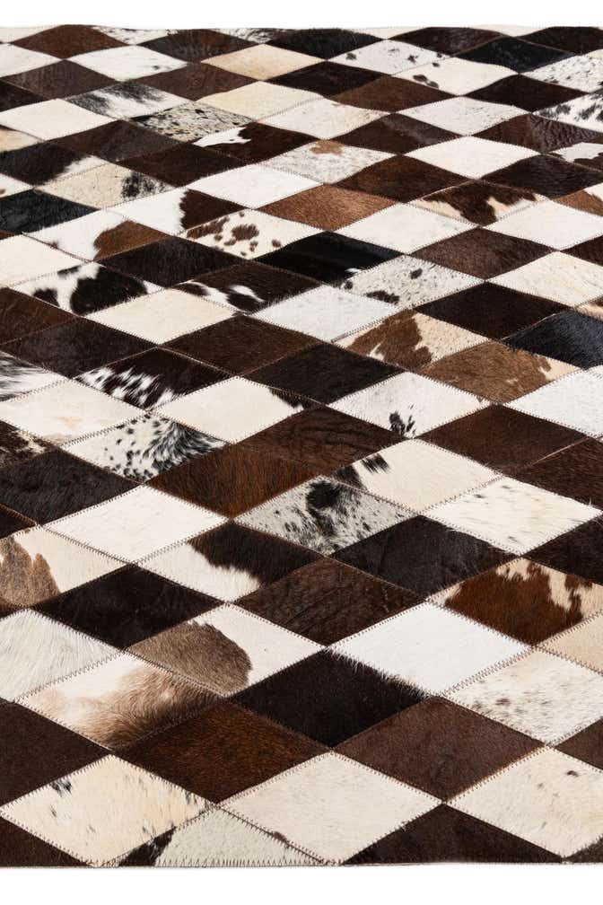 4' x 5' 11 Cowhide Stocks Rug