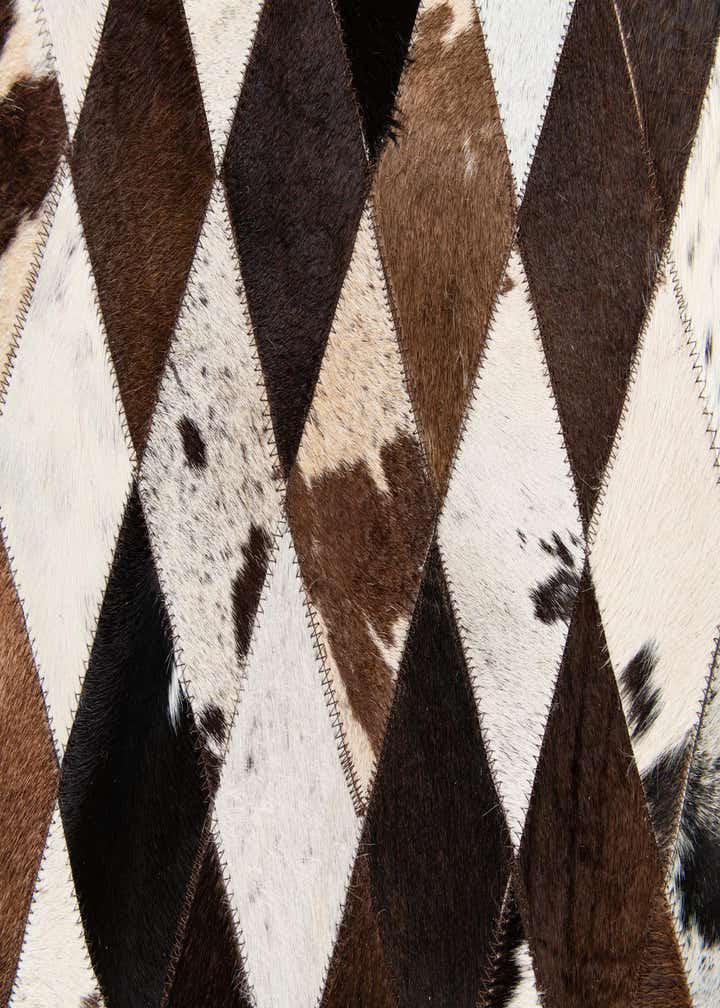 4' x 5' 11 Cowhide Stocks Rug