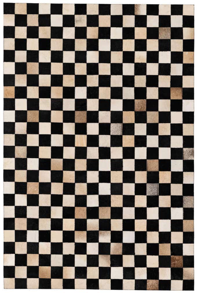 3' 11 x 5' 11 Cowhide Stocks Rug