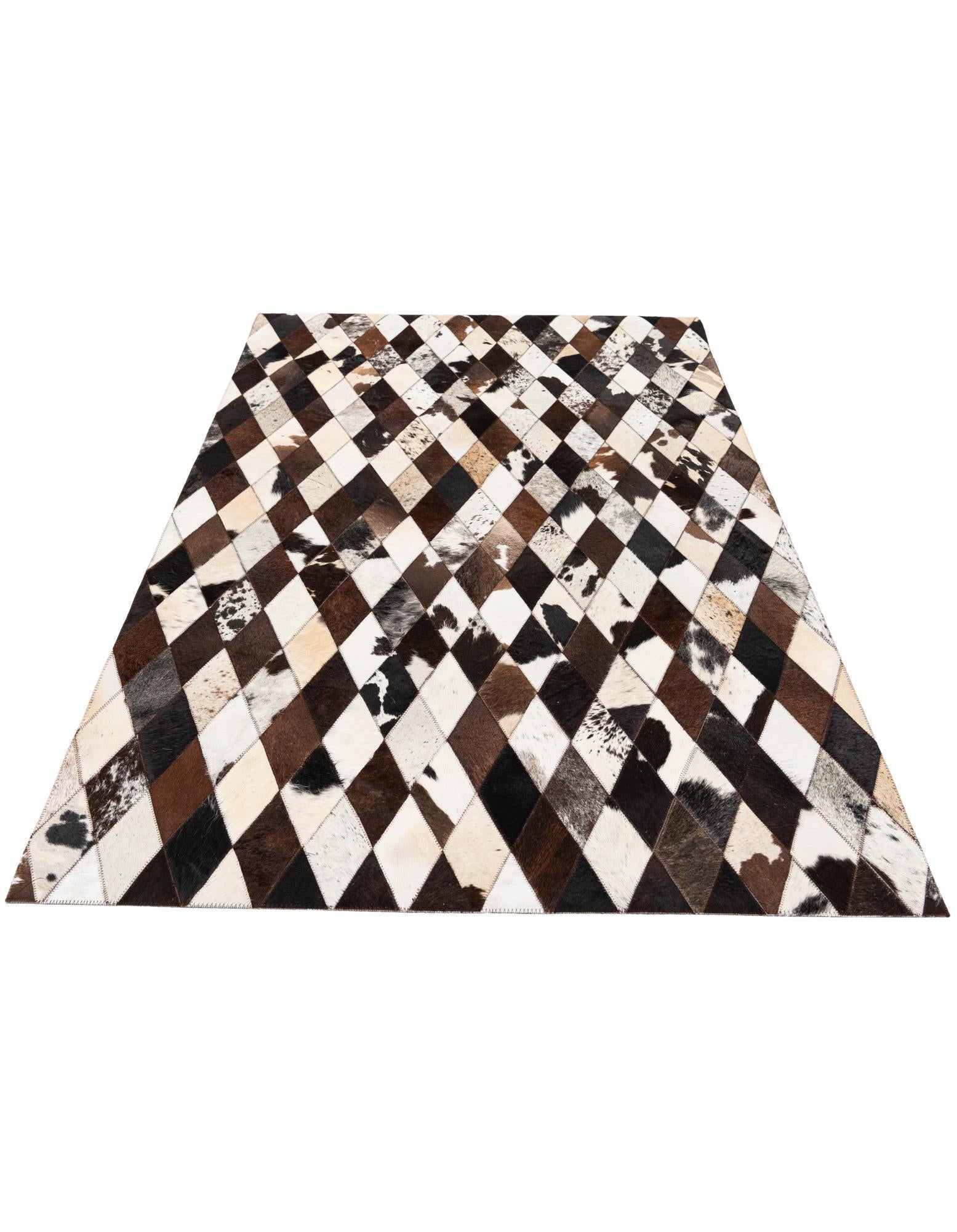 4' x 5' 11 Cowhide Stocks Rug