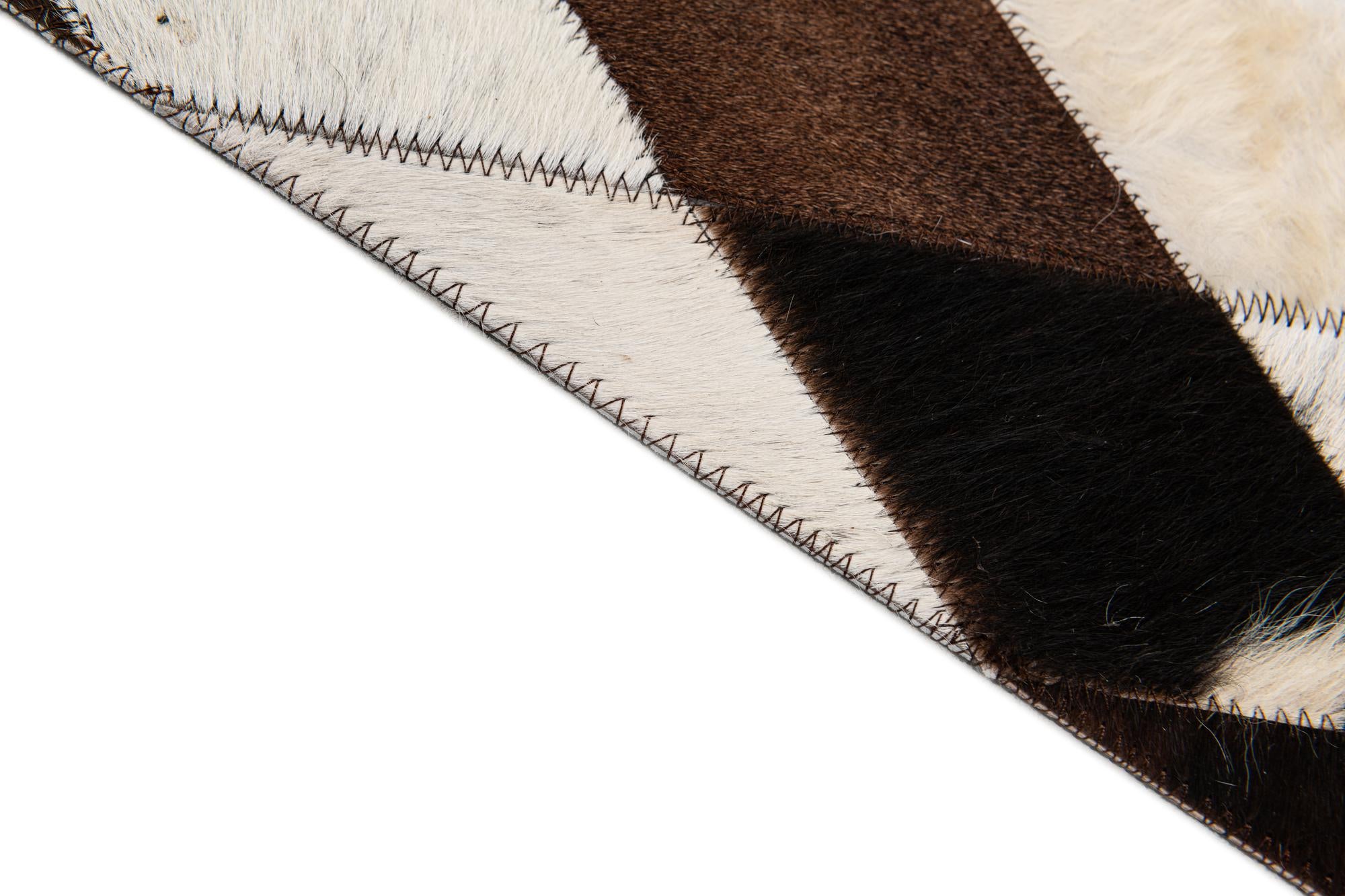 4' x 5' 11 Cowhide Stocks Rug
