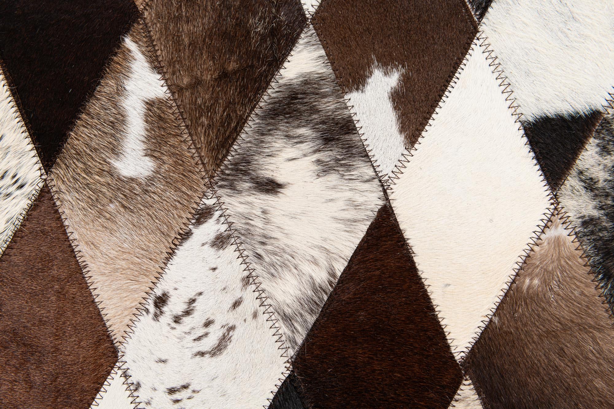 4' x 5' 11 Cowhide Stocks Rug