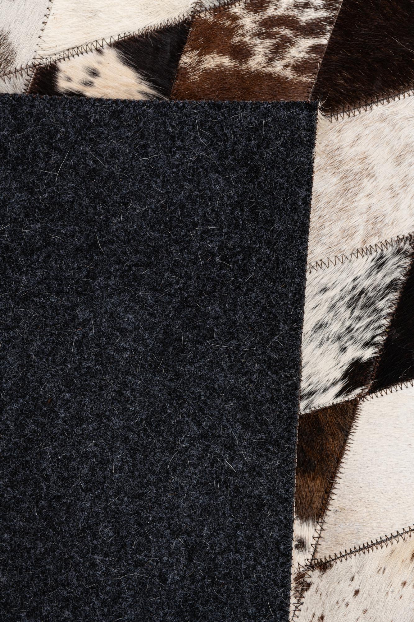 4' 1 x 5' 11 Cowhide Stocks Rug