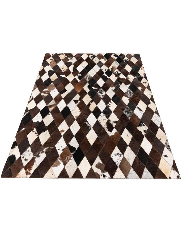 4' x 5' 11 Cowhide Stocks Rug