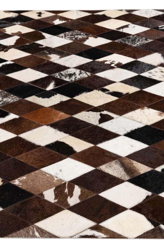 4' x 5' 11 Cowhide Stocks Rug