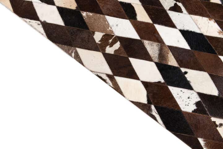 4' x 5' 11 Cowhide Stocks Rug