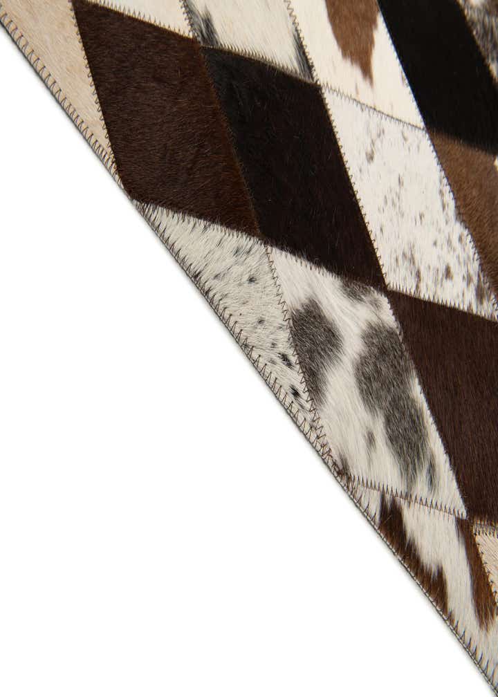 4' 1 x 5' 10 Cowhide Stocks Rug