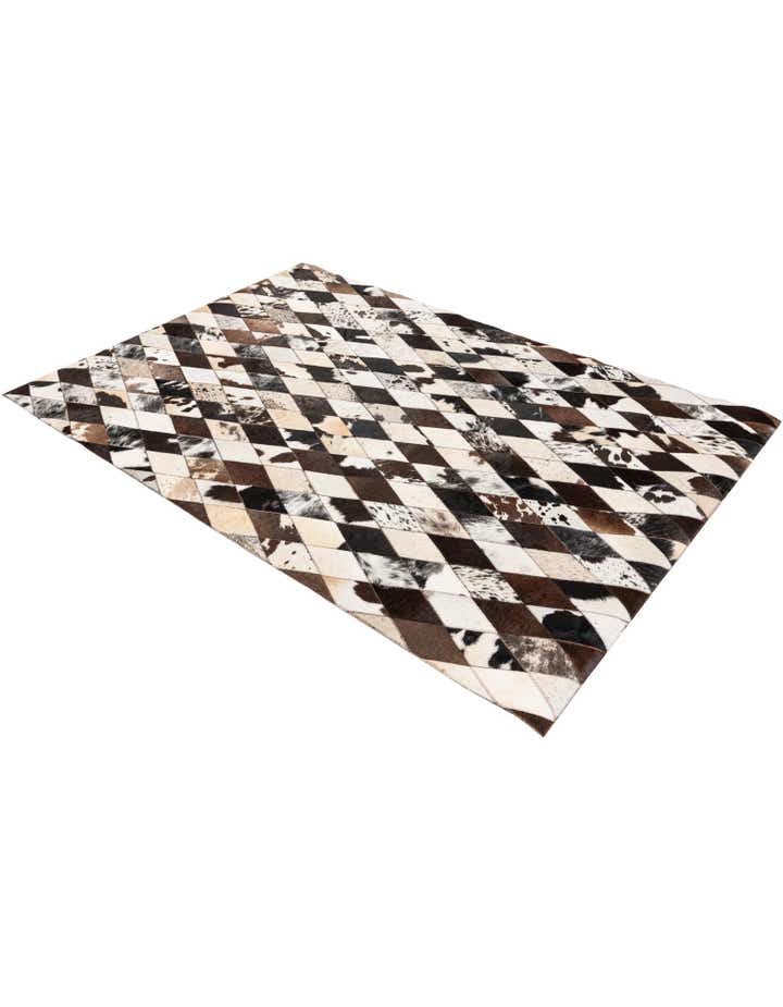4' x 5' 10 Cowhide Stocks Rug
