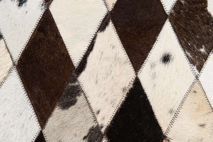 4' x 5' 10 Cowhide Stocks Rug