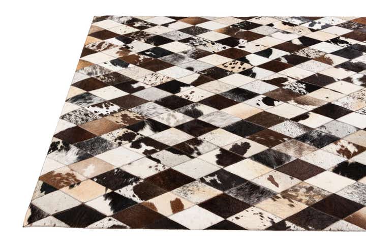 4' x 5' 11 Cowhide Stocks Rug