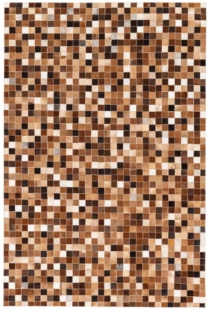 4' x 5' 11 Cowhide Stocks Rug