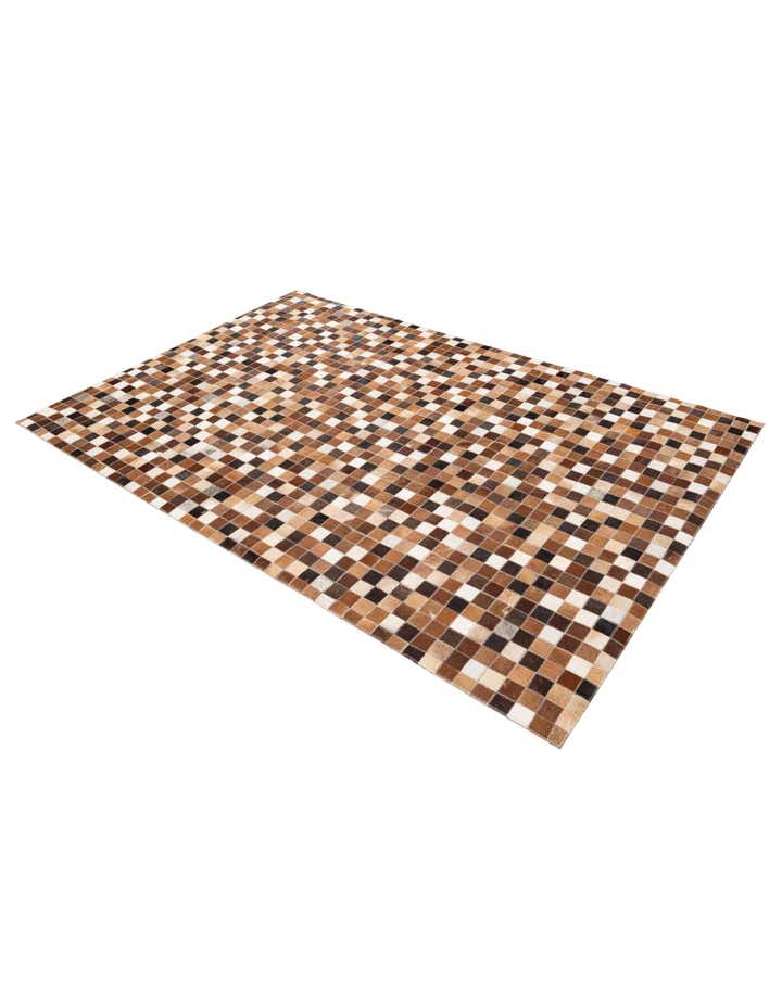 4' x 5' 11 Cowhide Stocks Rug