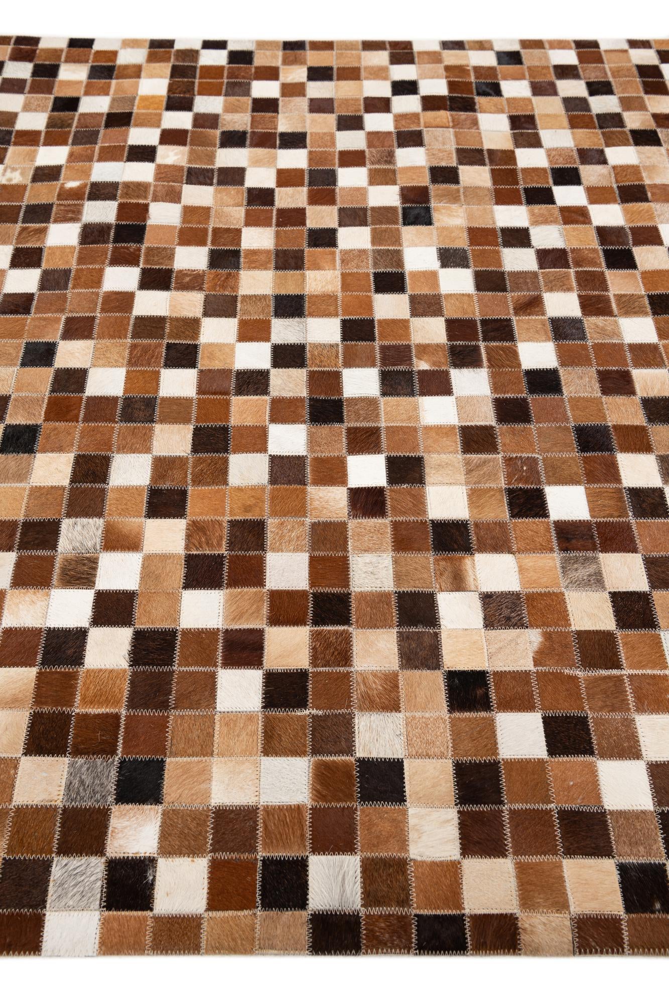 4' x 5' 11 Cowhide Stocks Rug