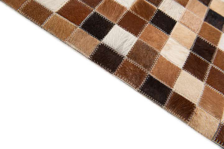 4' x 5' 11 Cowhide Stocks Rug