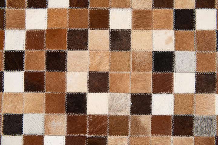 4' x 5' 11 Cowhide Stocks Rug