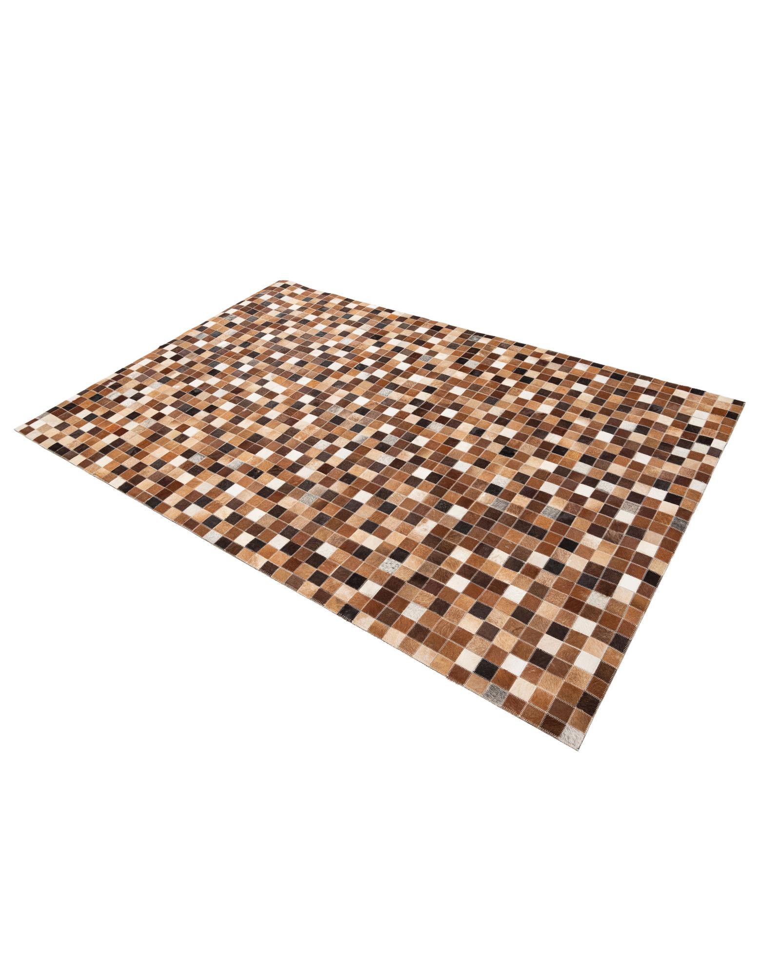 4' x 6' Cowhide Stocks Rug