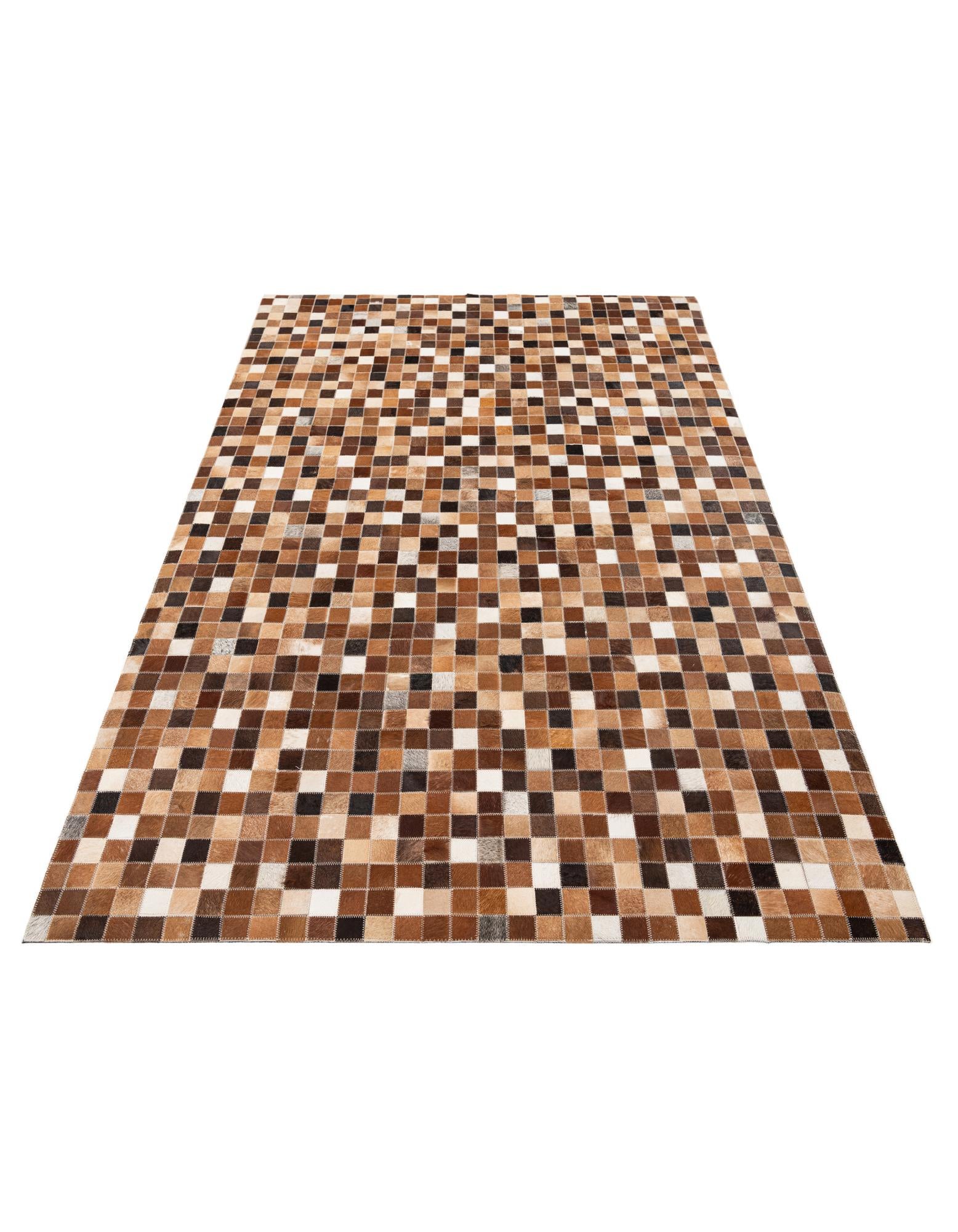 4' x 6' Cowhide Stocks Rug