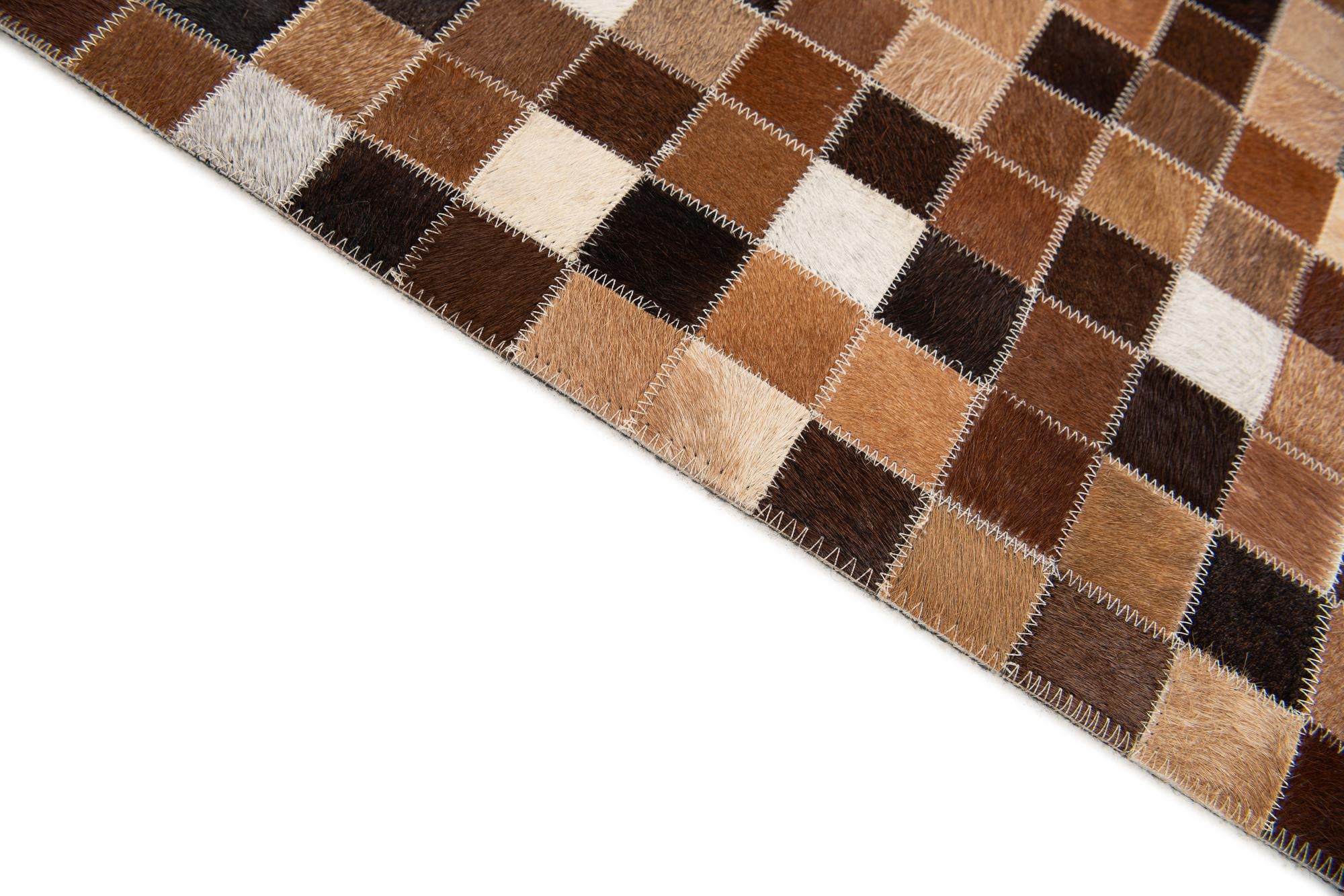 4' x 6' Cowhide Stocks Rug
