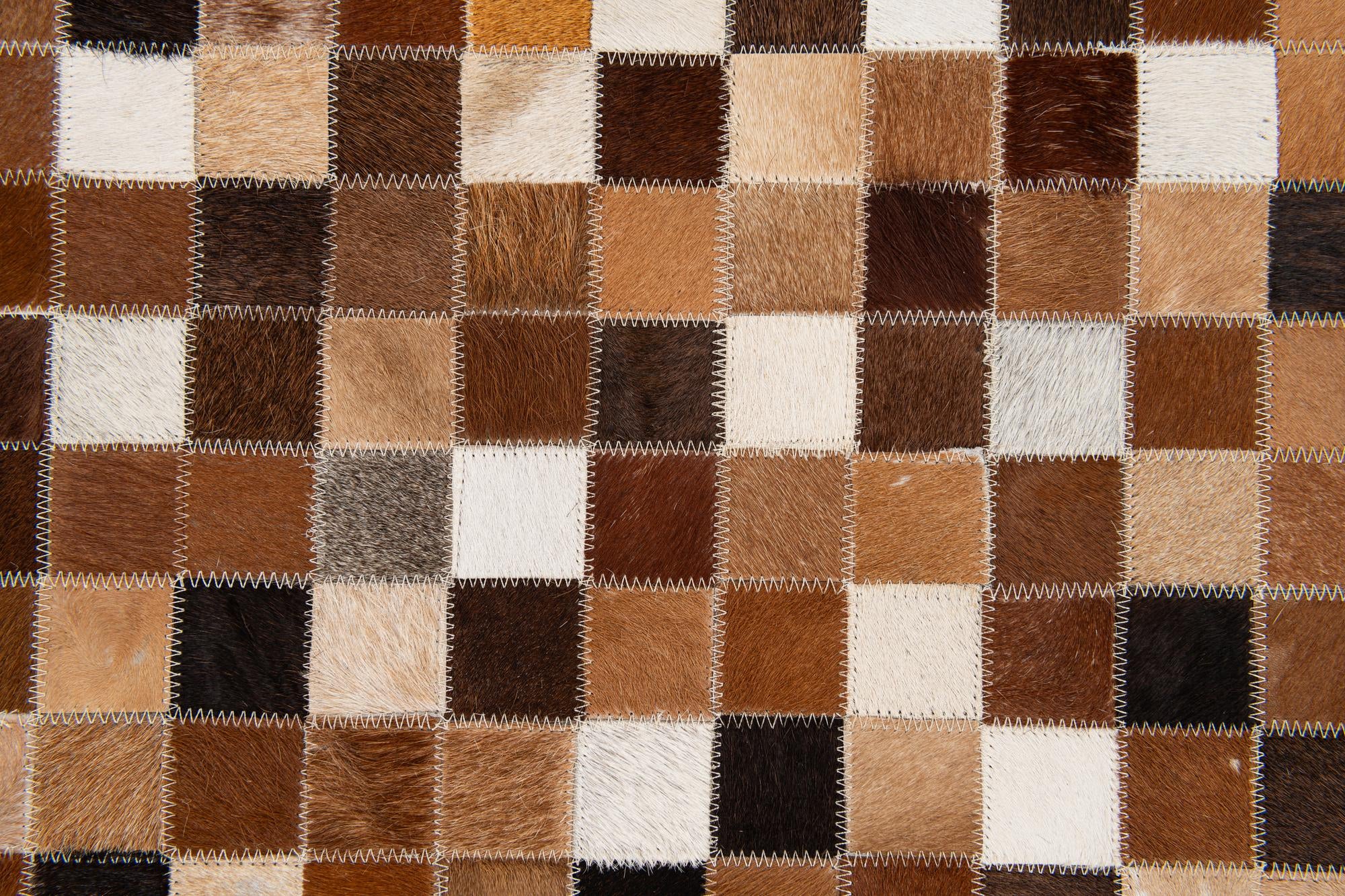 4' x 6' Cowhide Stocks Rug