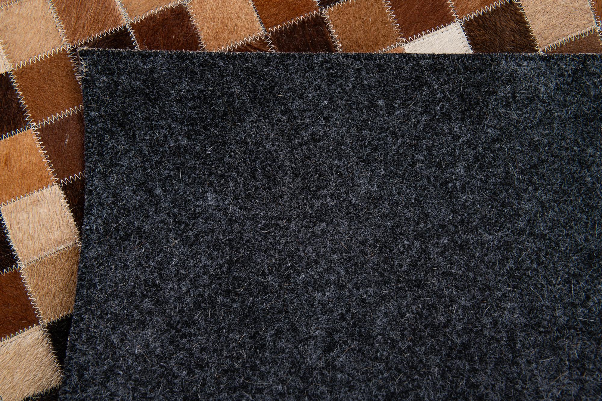 4' x 6' Cowhide Stocks Rug