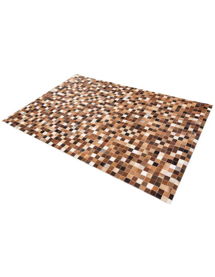4' x 6' Cowhide Stocks Rug