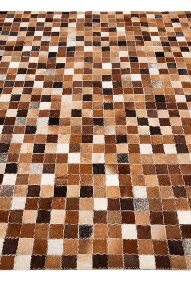4' x 6' Cowhide Stocks Rug