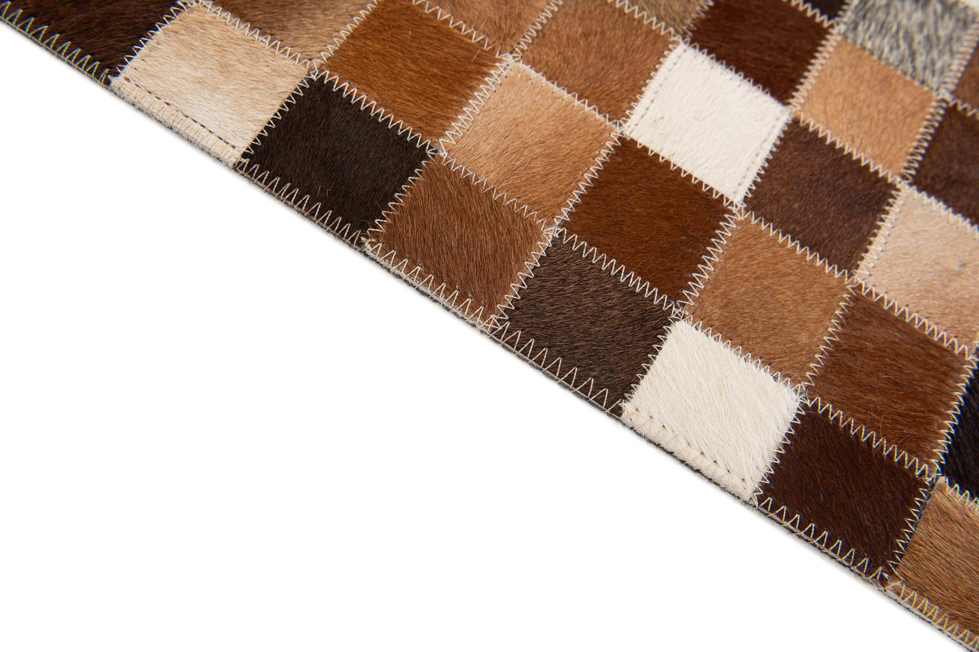 4' x 6' Cowhide Stocks Rug
