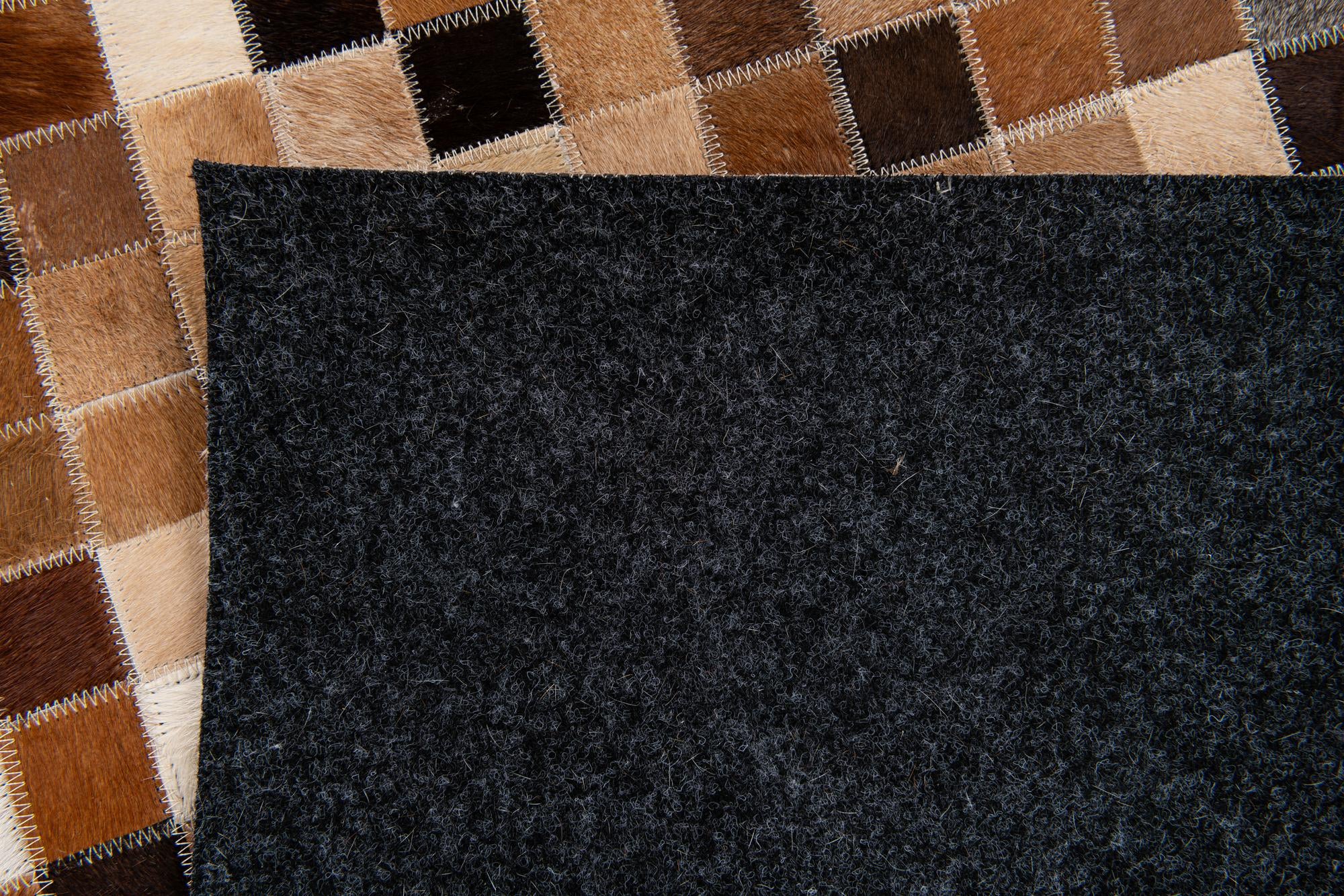 4' x 5' 11 Cowhide Stocks Rug