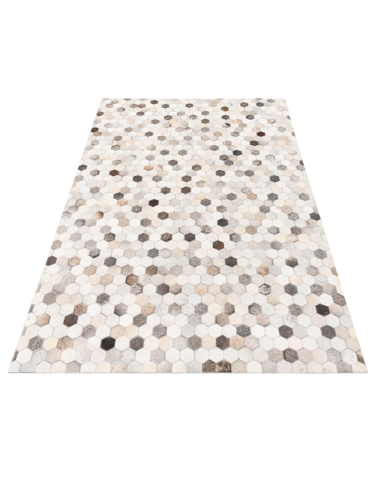 4' x 5' 11 Cowhide Stocks Rug