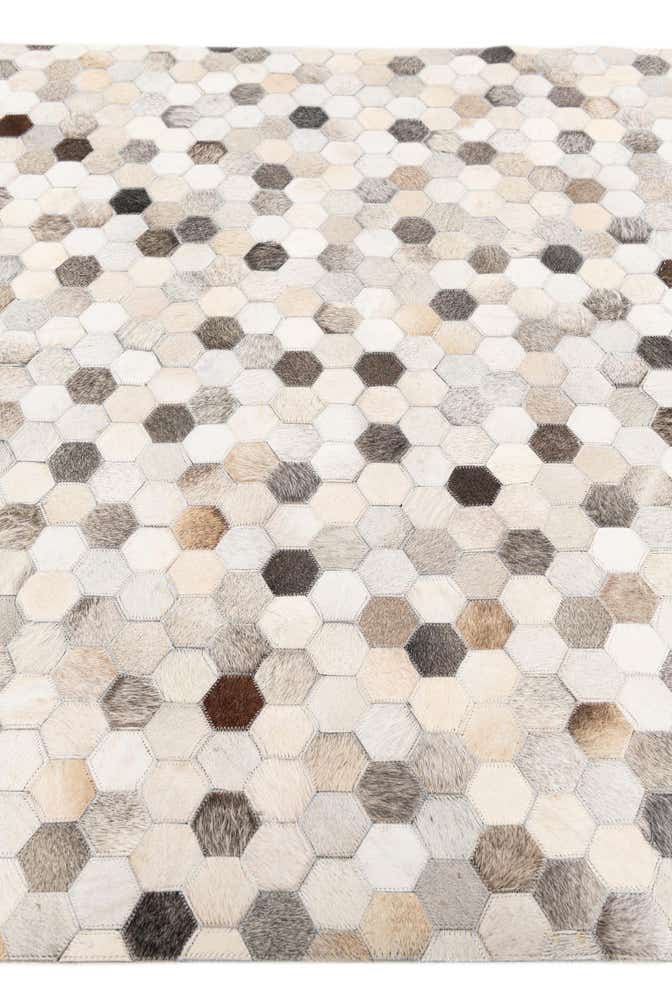 4' x 5' 11 Cowhide Stocks Rug