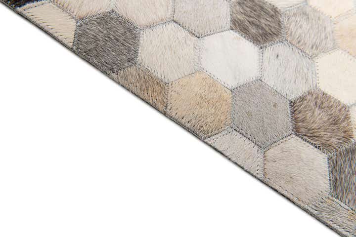 4' x 5' 11 Cowhide Stocks Rug