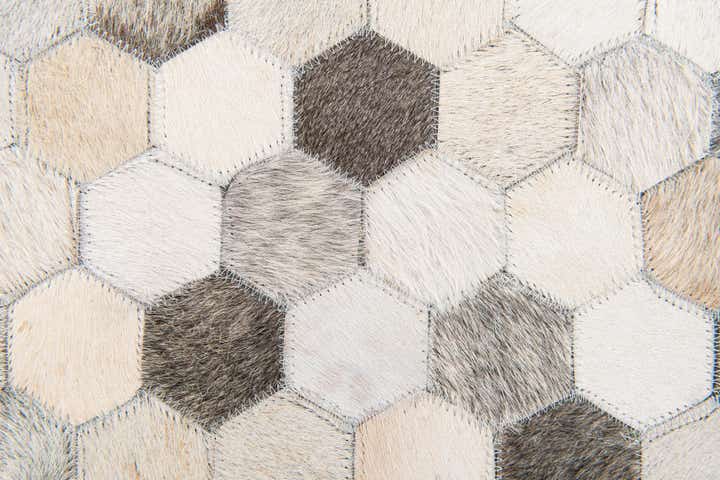 4' x 5' 11 Cowhide Stocks Rug