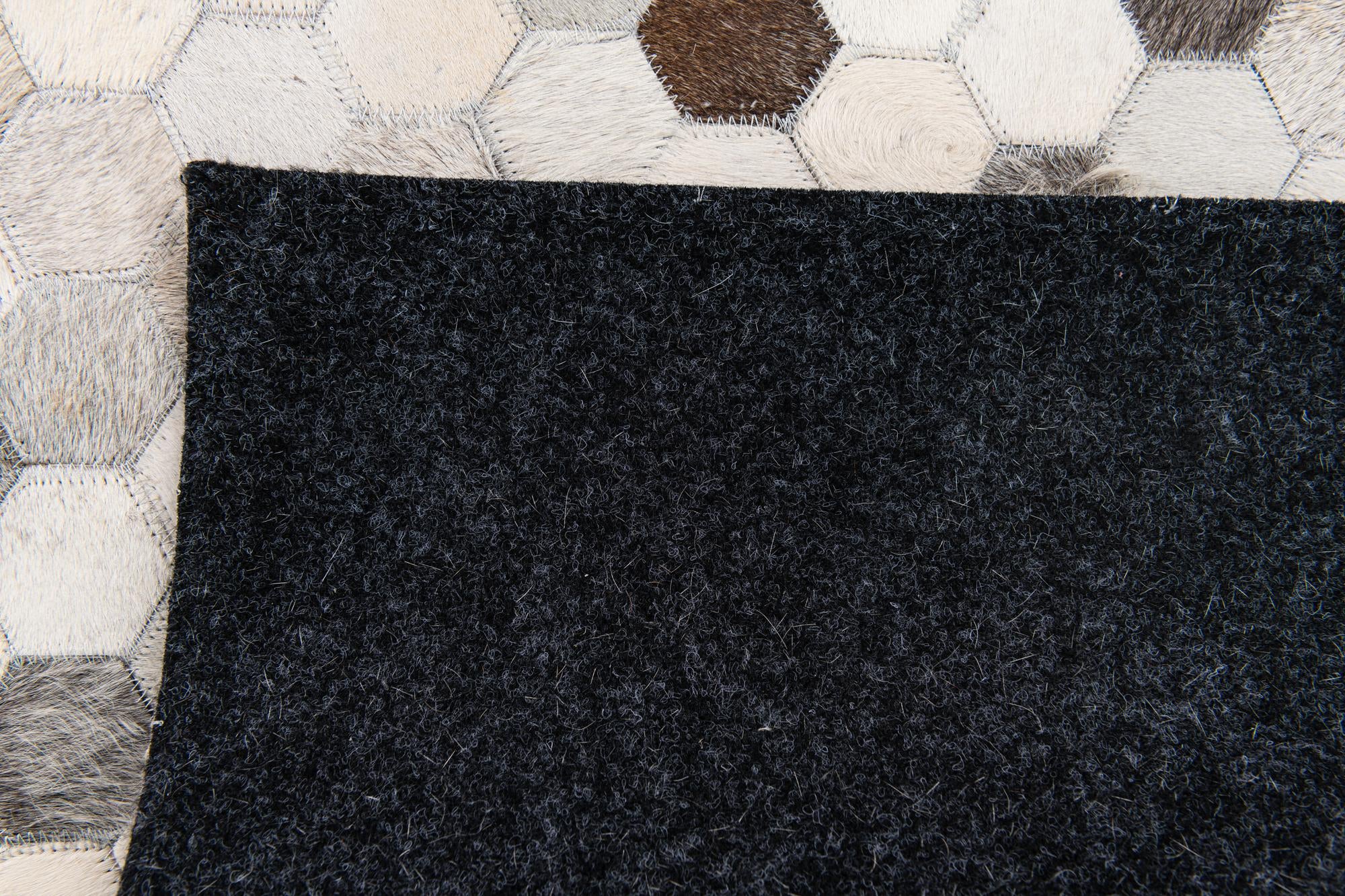 4' x 5' 11 Cowhide Stocks Rug
