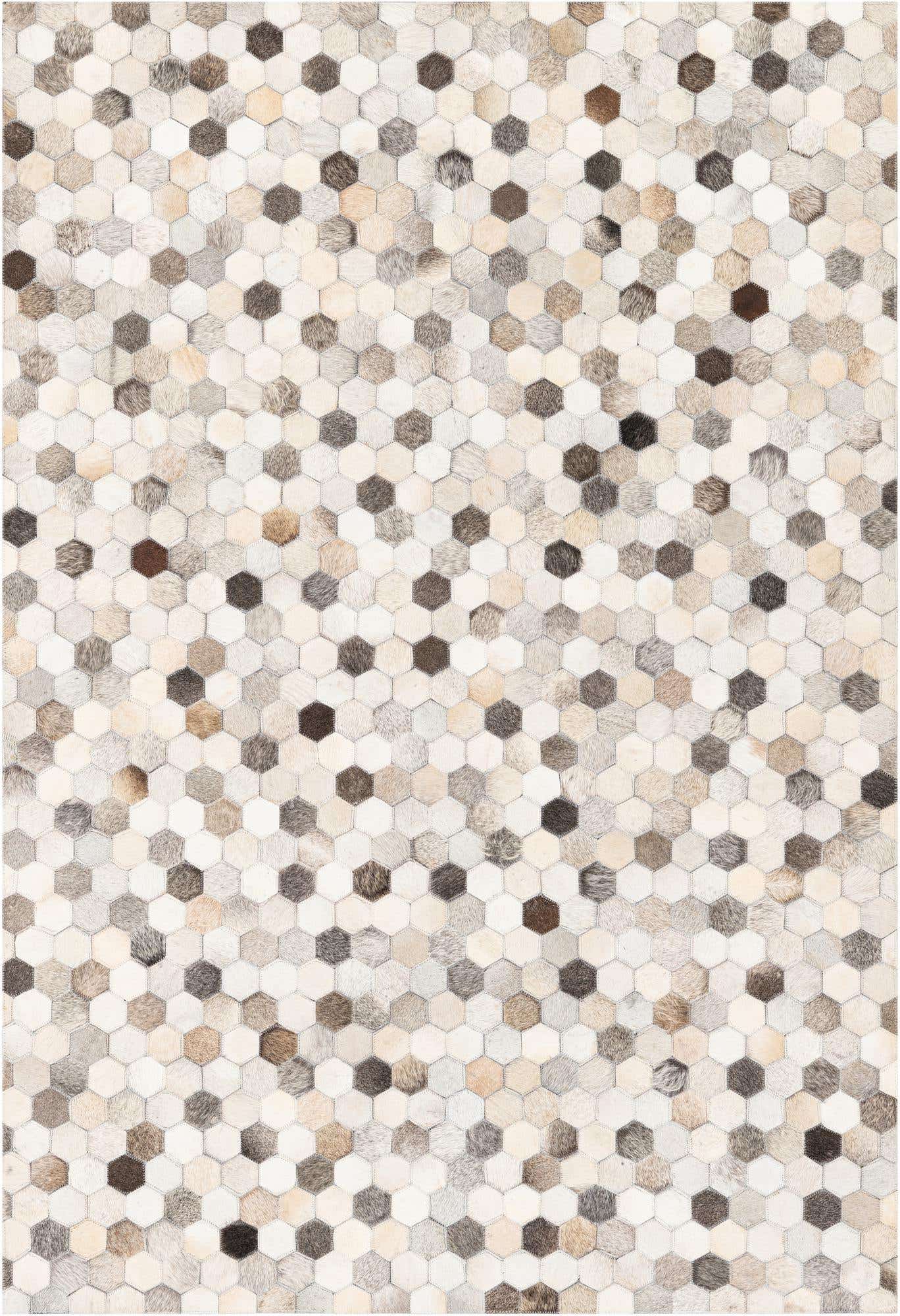 4' x 5' 11 Cowhide Stocks Rug