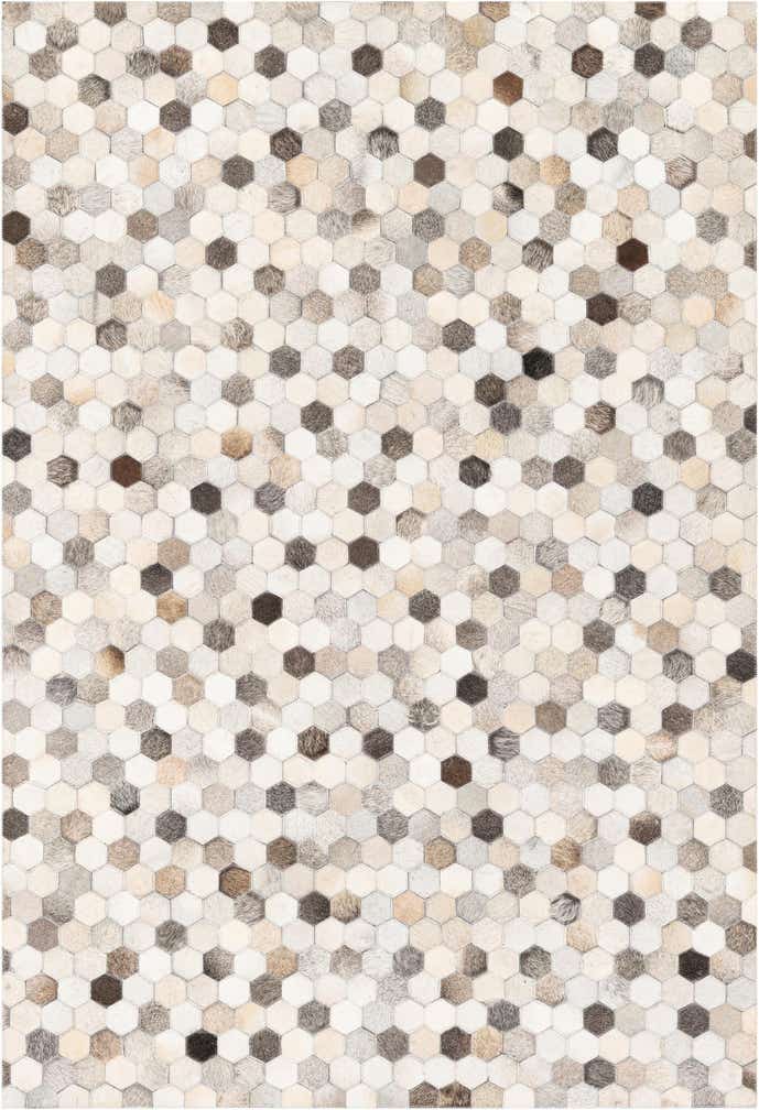 4' x 5' 11 Cowhide Stocks Rug