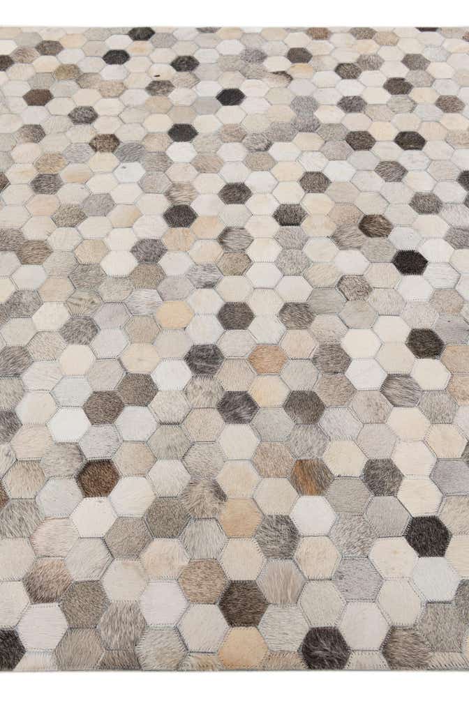 4' x 5' 10 Cowhide Stocks Rug