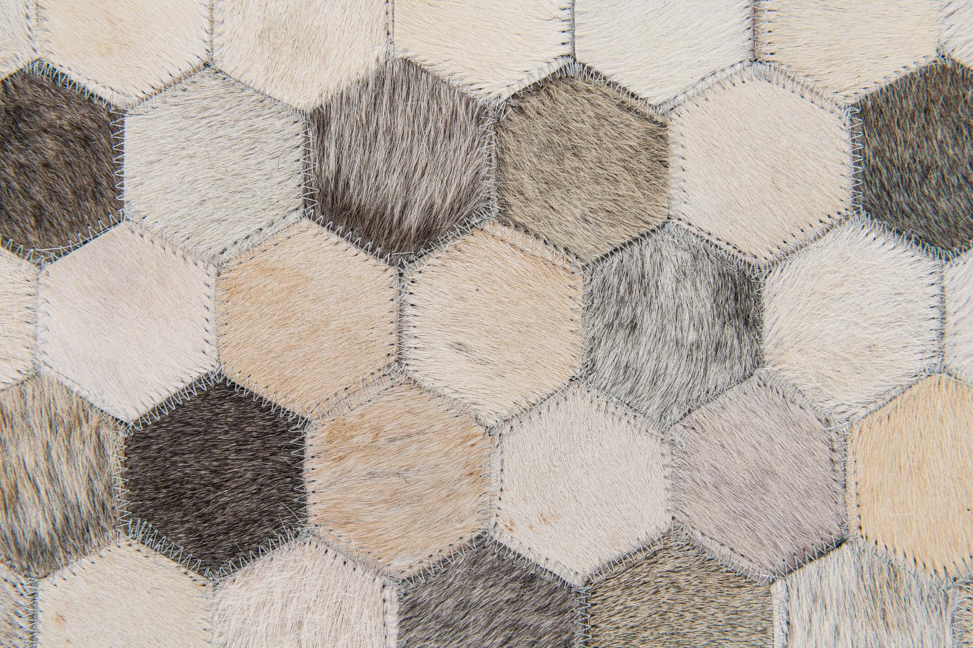 4' x 5' 10 Cowhide Stocks Rug