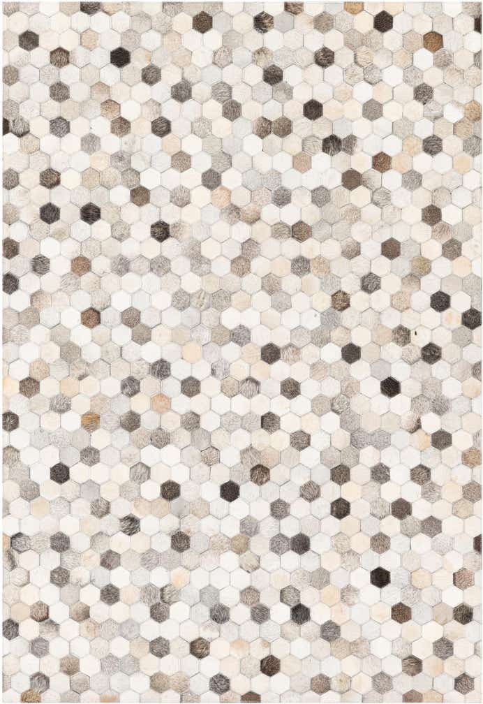 4' x 5' 10 Cowhide Stocks Rug